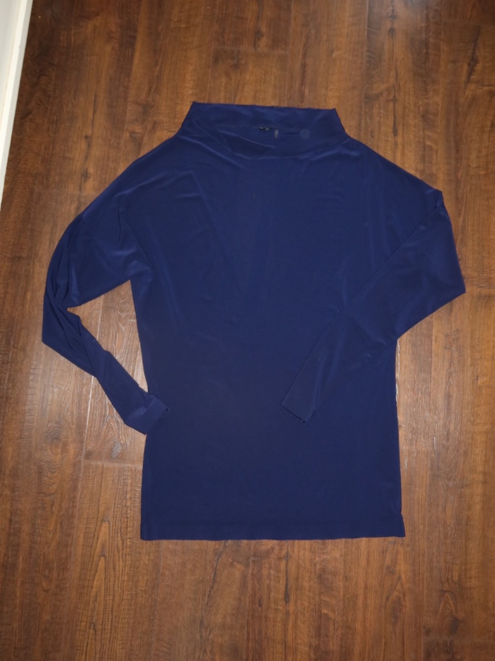 Norma Kamali Navy Mini Dress